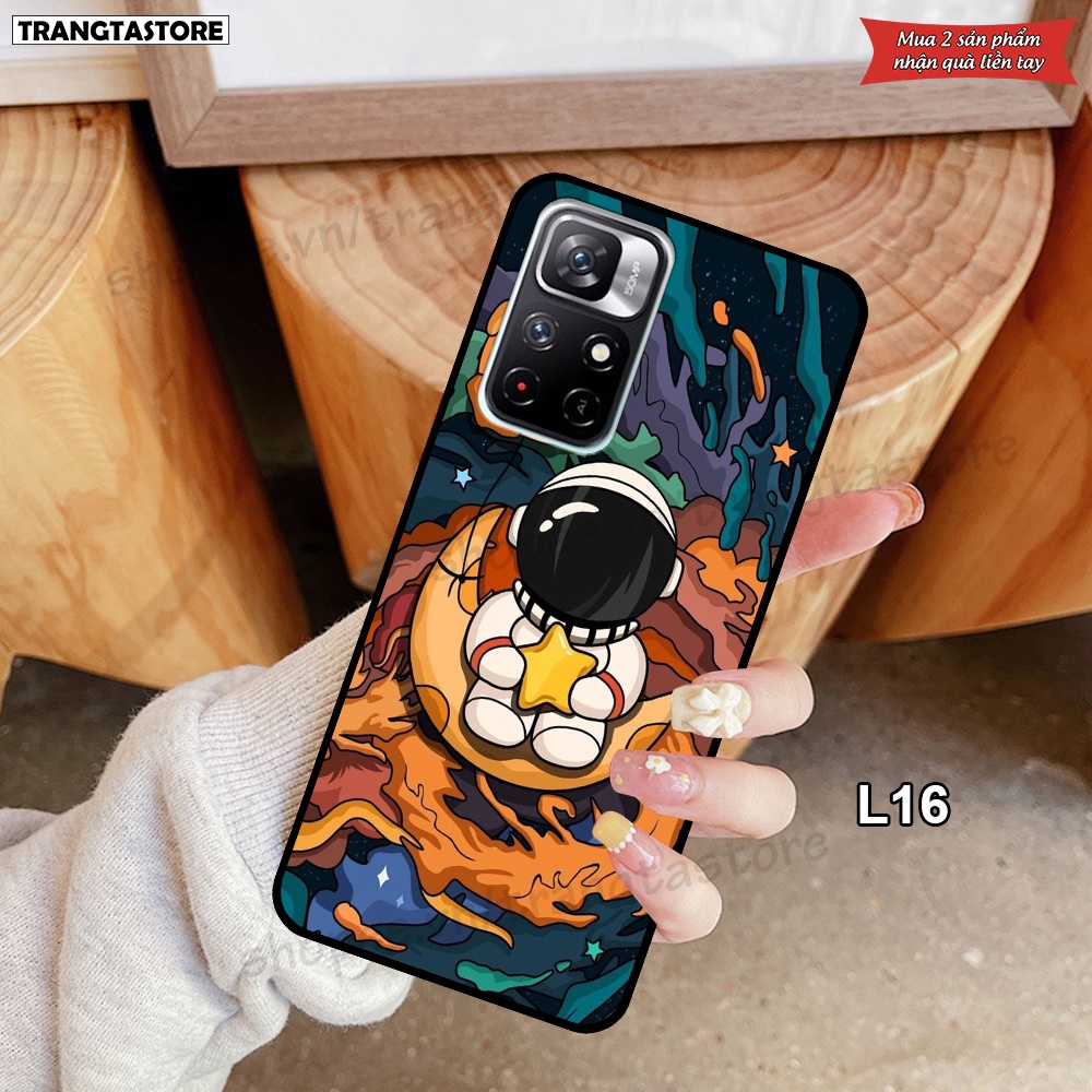 Ốp lưng Xiaomi Redmi 10 - Redmi Note 11 4G 5G - Redmi Note 11s Pro 4G 5G - Redmi Note 11 Pro+ dễ thương - in hình vũ trụ