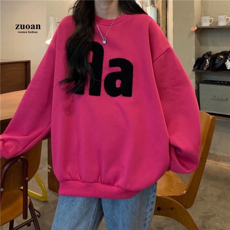 Áo SUXI dành cho nữ tay dài dáng rộng thời trang phong cách Hàn Quốc