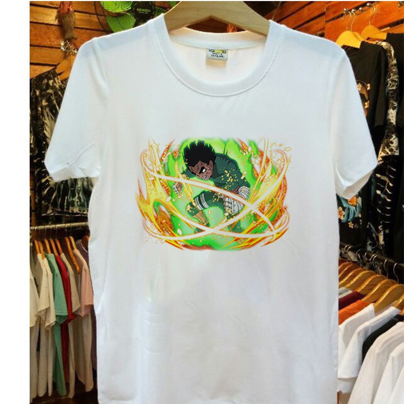 Áo thun Unisex Naruto Rock Lee - Cotton Thun Phong Cách Cá Tính - Cực Chất Và Đẹp