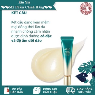 Kem Mắt AHC Youth Lasting Chống Lão Hóa Giảm Quầng Thâm Làm Sáng Và Săn Chắc Da Vùng Mắt Với Thành Phần Peptit Collagen