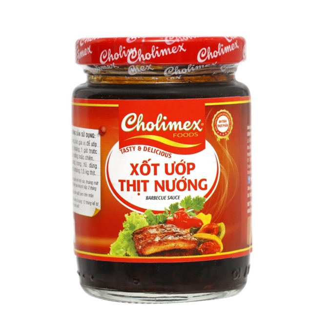 HŨ SỐT ƯỚP THỊT NƯỚNG CHOLIMEX 200g