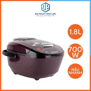 Nồi cơm điện sunhouse shd8909 dung tích 1.8l công suất 700w đa chức năng cài đặt hẹn giờ nấu nướng