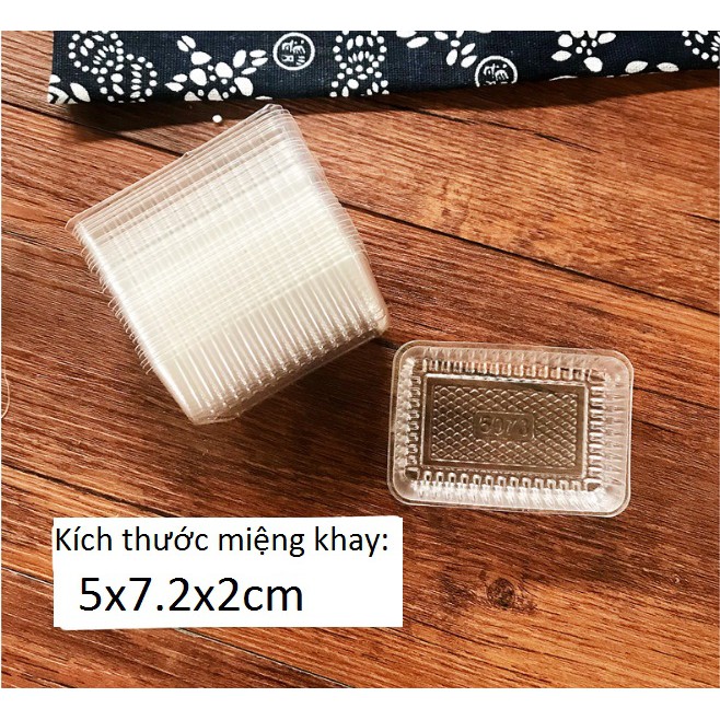 Khay đựng bánh dứa size lớn 5073 (100c)