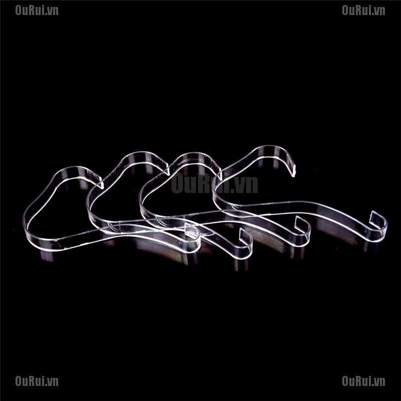 Set 4 Thanh Nhựa Trong Suốt Cố Định Giày Cao Gót Dành Cho Nữ