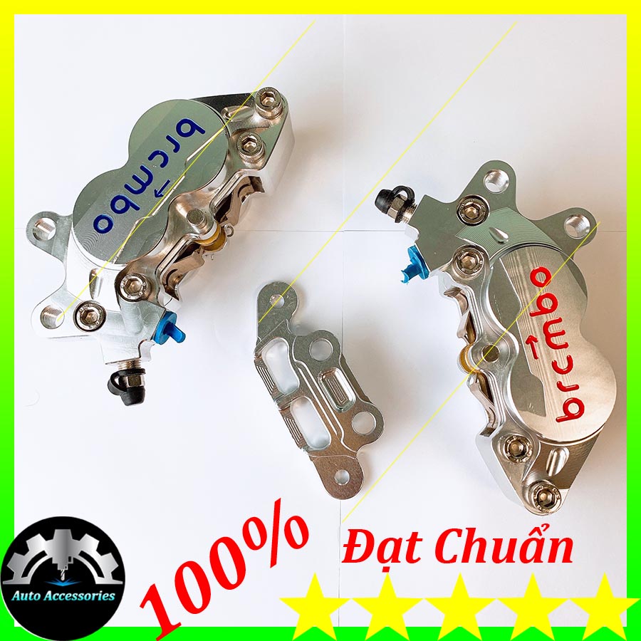 VIP 100% - SONIC, Heo Dầu Trước Brcmbe 4piston, Kèm Pát CNC gắn Trước xe SONIC đi đĩa ZIN size 295mm