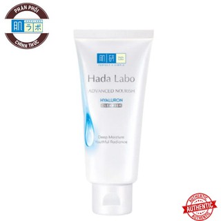 [Mã giảm giá] Sữa Rửa Mặt Dưỡng Ẩm Hada Labo Advanced Nourish Hyaluron Cleanser 80g