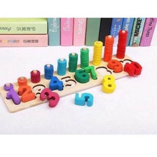 Bộ đồ gỗ học toán