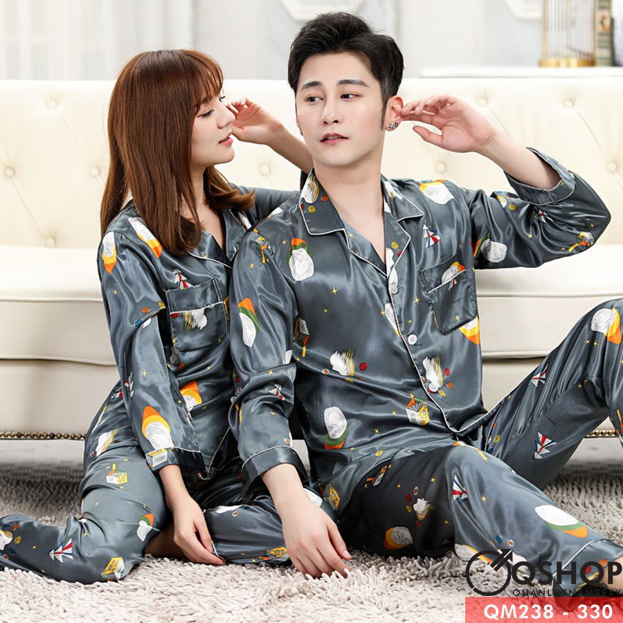 BỘ ĐỒ PIJAMA NAM BỘ MẶC NHÀ MẶC NGỦ NAM QSHOP QM238