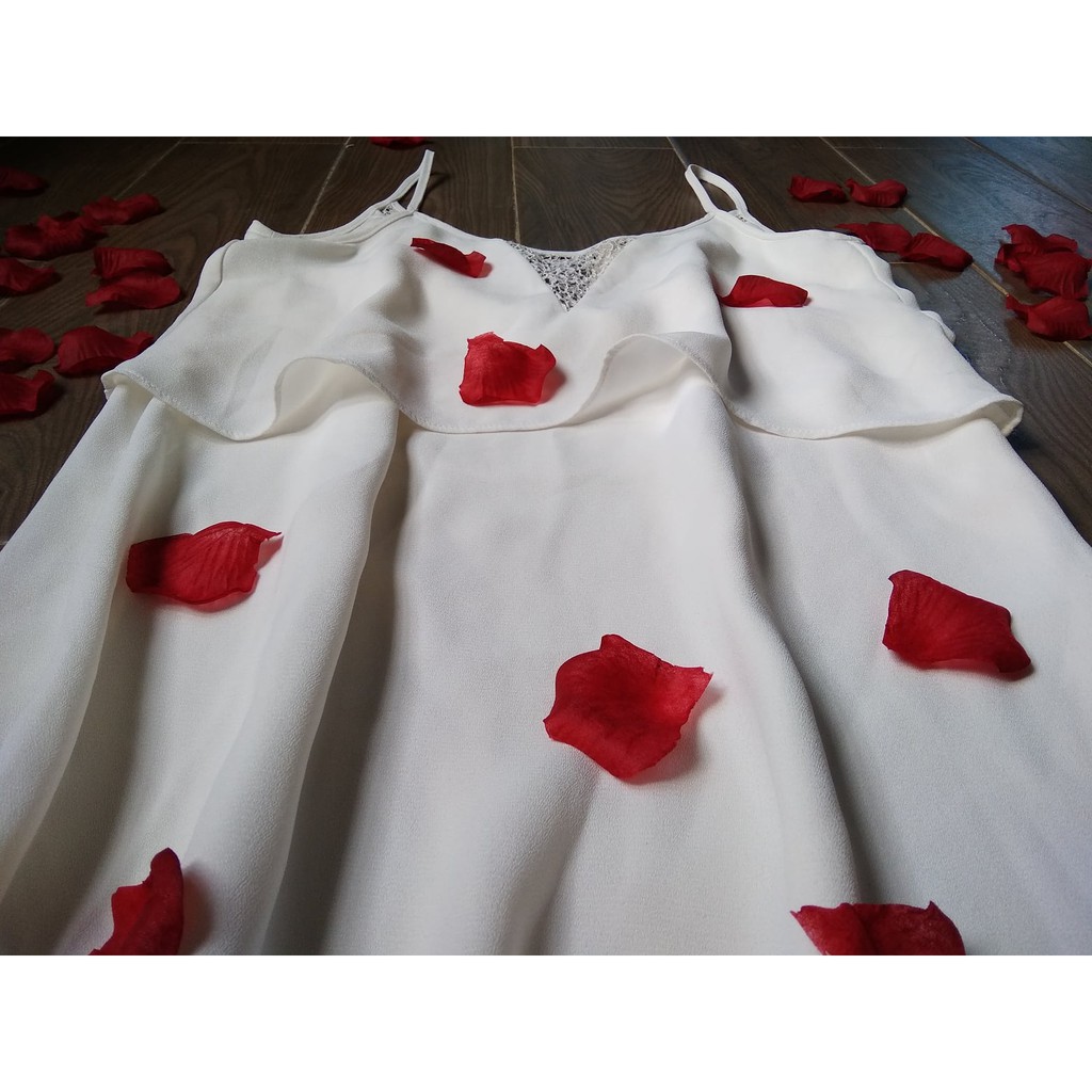 Váy trắng tiểu thư cực sang chảnh
