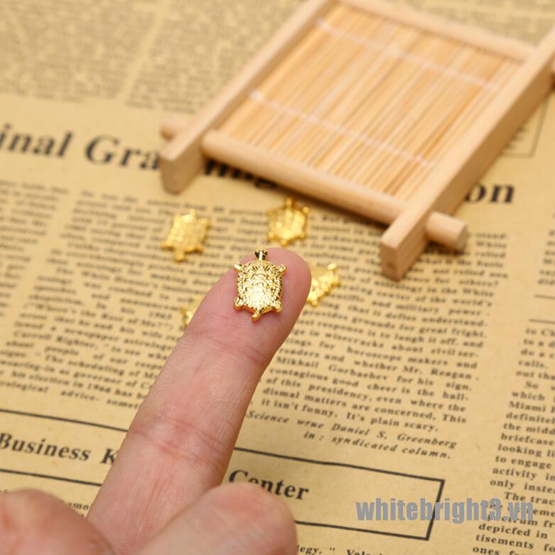 Ví Tiền Khắc Hình Chú Rùa Vàng May Mắn Dễ Thương