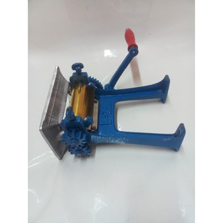 MÁY CÁN MỰC QUAY TAY BẰNG THAU.