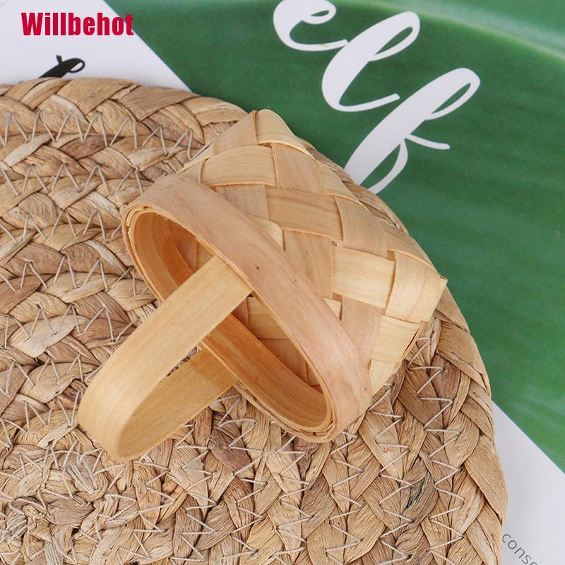 Giỏ Đan Mây mini Dễ Thương Dành Cho Nhà Búp Bê