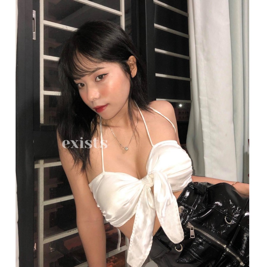 Áo croptop 2 dây úp ngực cột nơ trước ngực sexy EXAC109 EXISTS BEAUTY