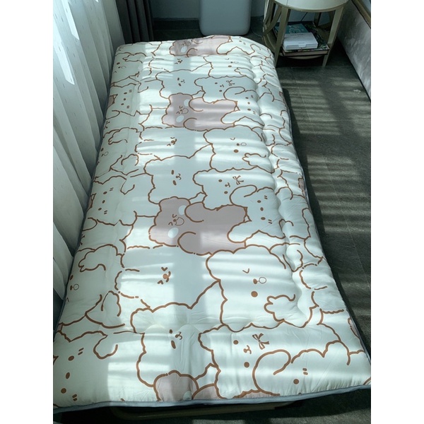 Topper Nệm Văn Phòng, Ký Túc Xá Size 90x190cm Nhiều Màu Xinh Xắn. Hàng Không Chọn Màu