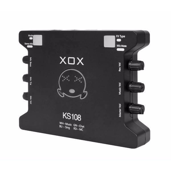 Sound Card XOX KS108 dành cho hát Live ST2S314