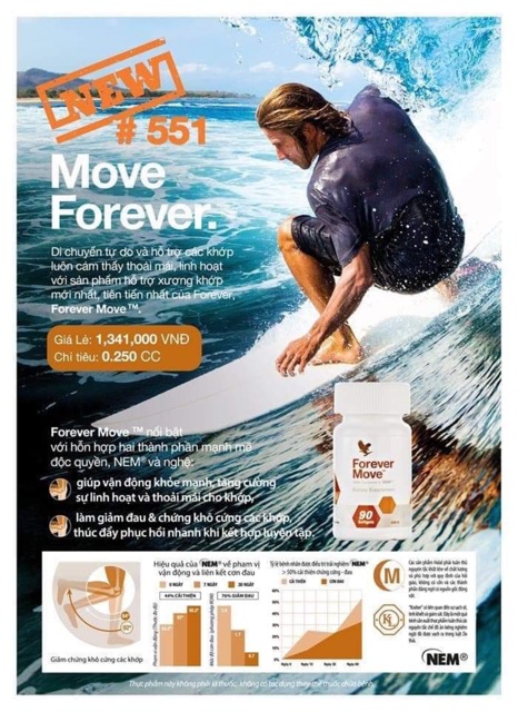 Viên uống Forever Move - 551flp