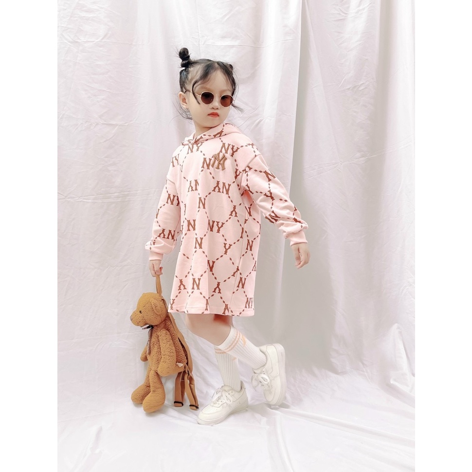 (HÀNG XUẤT XỊN) Váy kid hồng chất nỉ da cá dày siêu đẹp Size 90-150 (từ 9-38kg)  Vì là váy nên dễ mặc và thoãi mái.