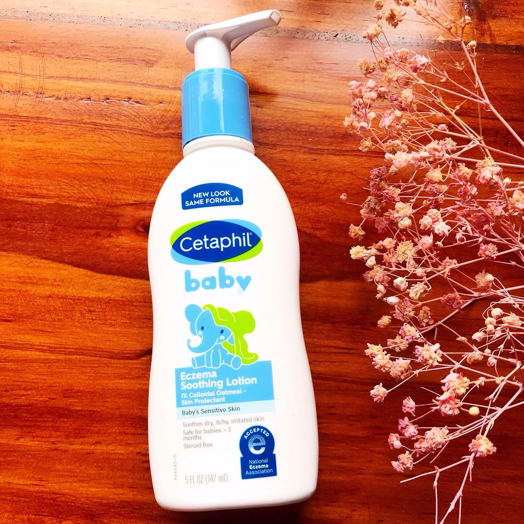Kem dưỡng cho da nhạy cảm Cetaphil Baby Eczema Lotion 147ml