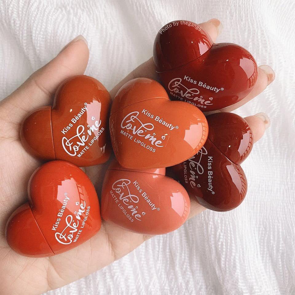 Son Kem Lì Trái Tim Love Me KissBeauty 7870 Auth Nội Địa | BigBuy360 - bigbuy360.vn