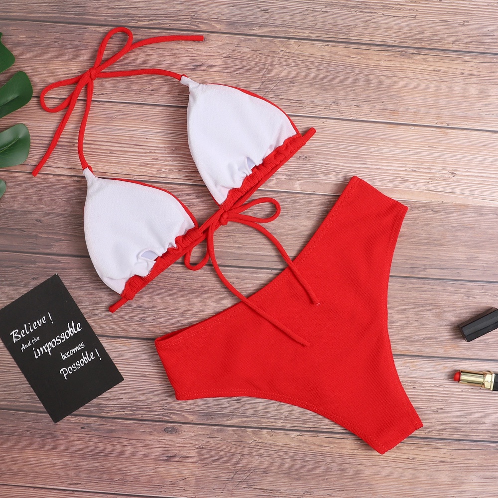 Bộ Đồ Bơi bikini Màu Sắc Thời Trang Gợi Cảm Cho Nữ