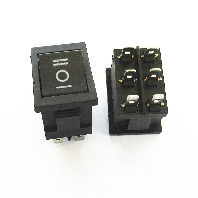 Công Tắc Đèn LED KCD1-101 3pin Cho Xe Hơi / Xe Tải 15x21mm