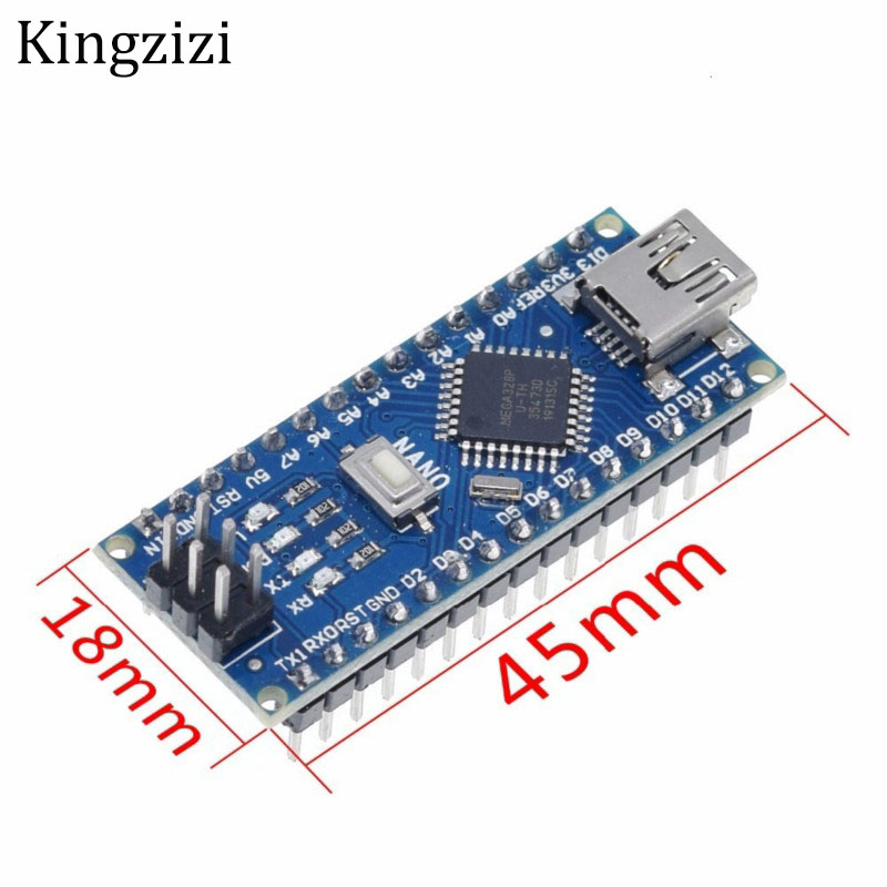 Nano V3.0 ATmega328P controller compatible for arduino nano CH340 USB driver with CABLE NANO 328P NANO 3.0 (board phát triển)