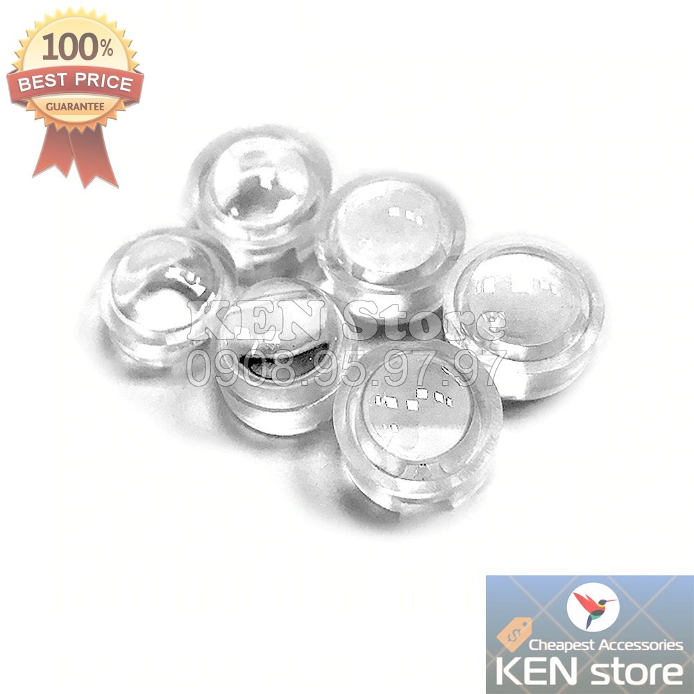 Bộ 5 chóa đèn, thấu kính 13mm cho chip led luxeon 1W 3W 5W | BigBuy360 - bigbuy360.vn