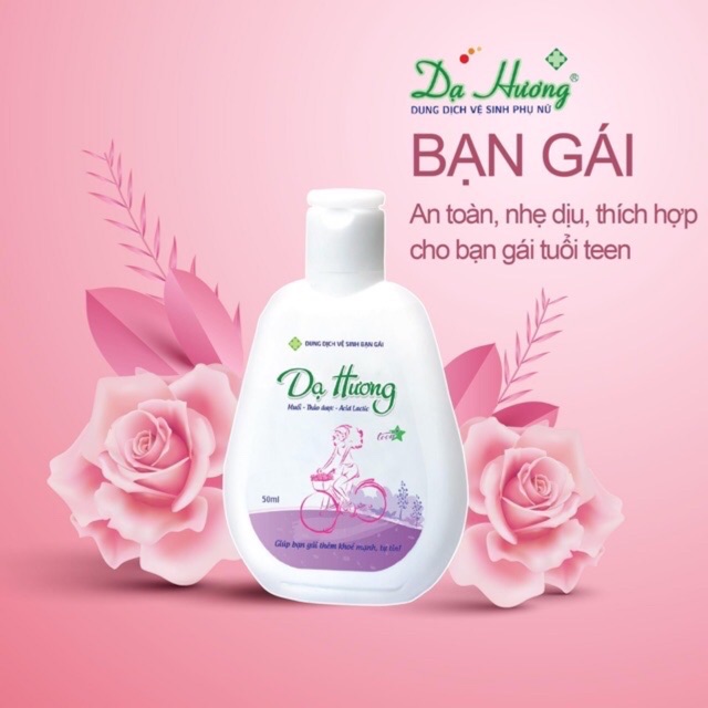 Dung dịch vệ sinh phụ nữ Dạ Hương (CHÍNH HÃNG - Dược phẩm Hoa Linh)