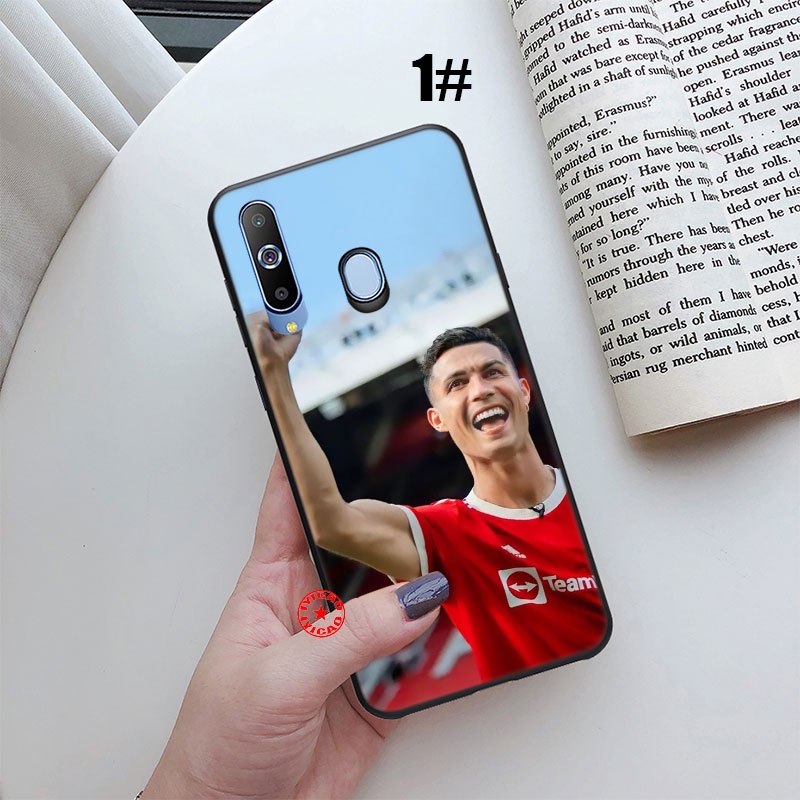 Ốp điện thoại in hình Cristiano Ronaldo cho Samsung Galaxy S10e S10 S9 S8 Plus Lite S7 Edge UOL34 CR7
