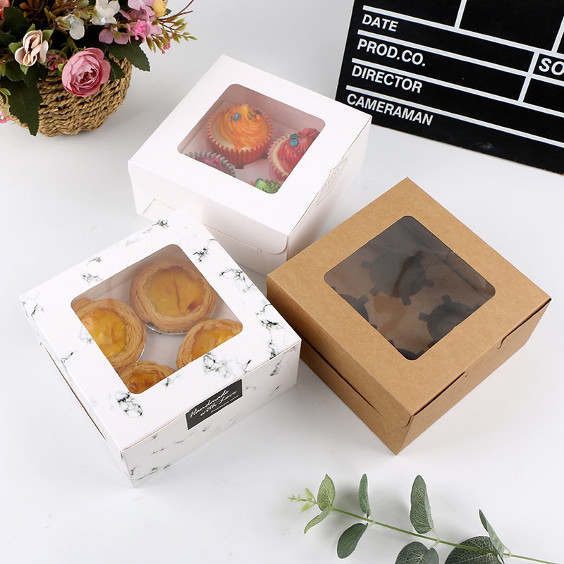 Hộp đựng bánh trung thu/ bánh ngọt thiết kế xinh xắn độc đáo tiện lợi