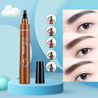 Bút chì kẻ mày phẩy sợi 4D Suake chống trôi - chì mày phẩy đẹp Bút chì kẻ lông mày phẩy sợi thêu tự nhiên