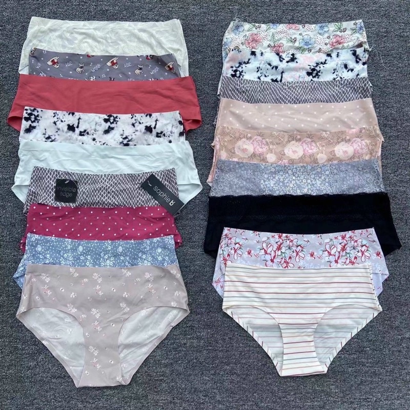 COMBO 10 QUẦN LÓT SU LƯNG ÉP CÁC HÃNG SOPHIE B, NB , NATT VNXK DƯ XỊN KHÔNG VIỀN THOÁng MÁT SIZE S-XXL