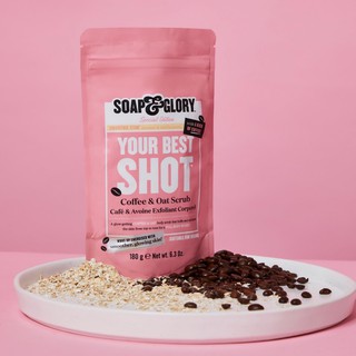 [180G] Tẩy da chết toàn thân từ cafe và yến mạch Soap Glory Coffee Oat Your Best Shot 180g