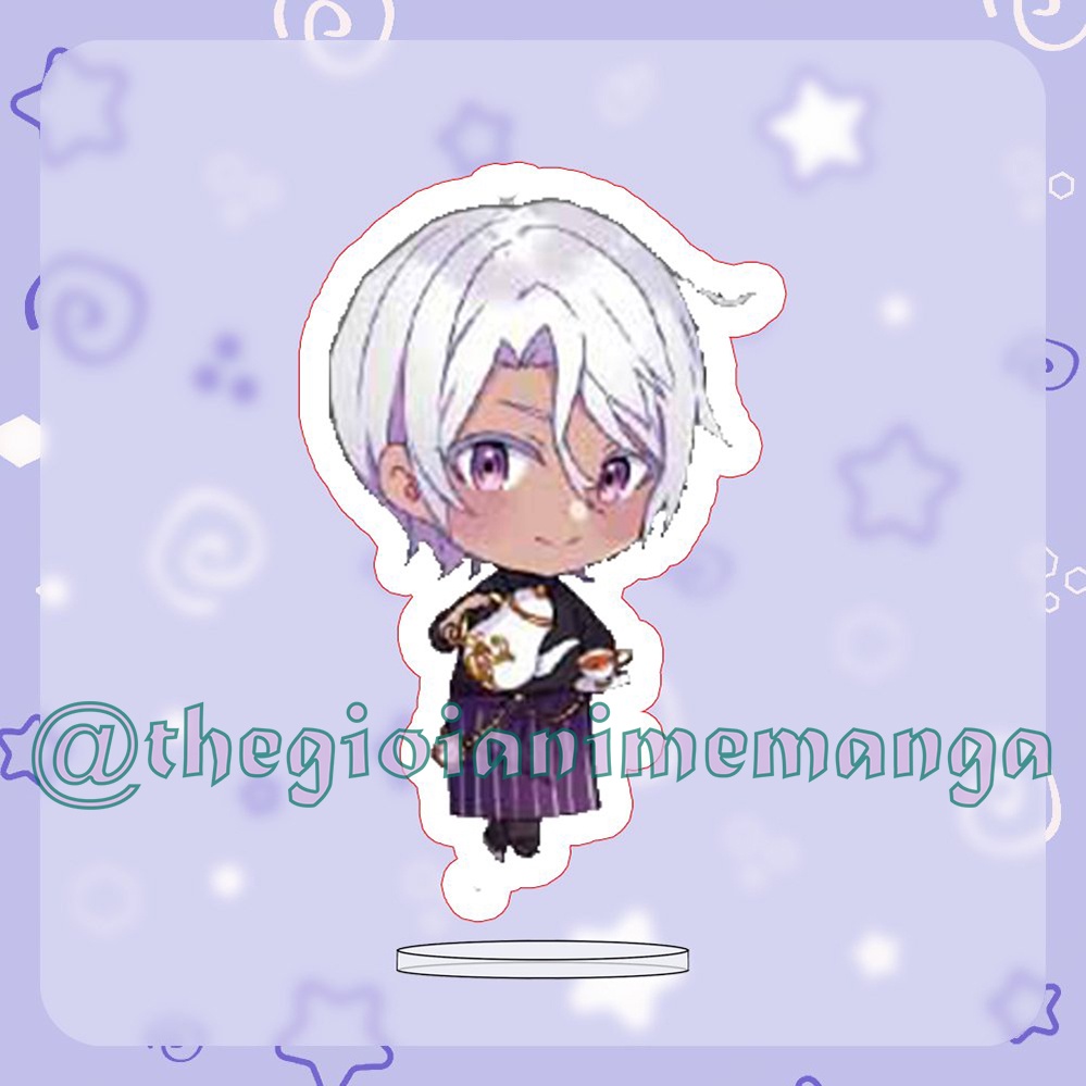 ( MINI 3cm ) Mô hình Standee HỒI KÝ VANITAS anime chibi mica trưng bày
