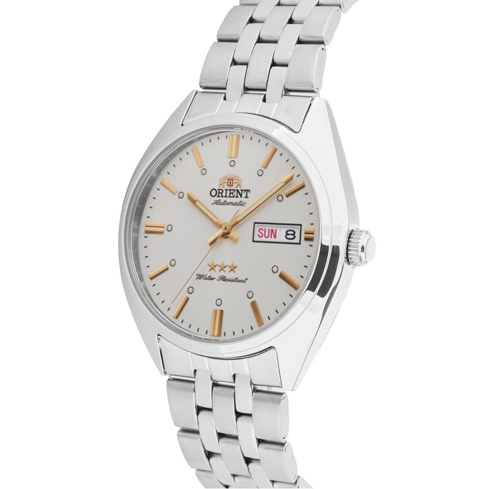 Đồng hồ nam kim loại Orient RA-AB0E10S19B , chính hãng full box , automatic , chống nước