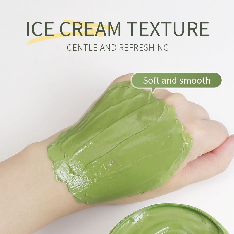 Mặt nạ đất sét Fenyi tinh chất trà xanh giảm mụn đầu đen kiềm dầu dưỡng trắng