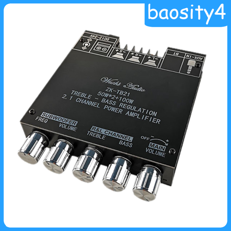 [baosity4]2.1 Channel 5.0 Bluetooth Audio Digital Amplifier Board Module 