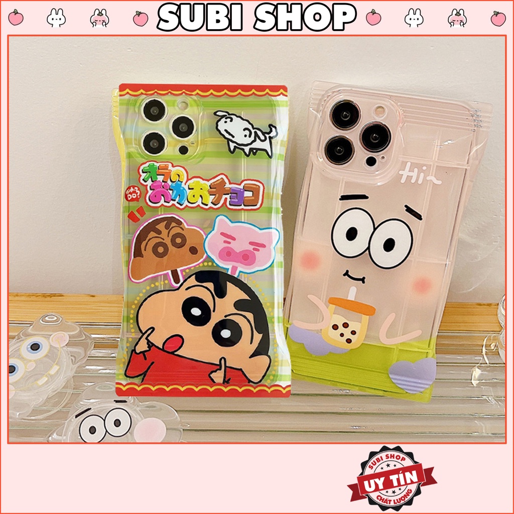 Ốp Lưng Iphone Thời Trang Hình Vỏ Bim Bim Kẹo HOT TREND 6/6plus/6s/6splus/7/7plus/8/8plus/x/xs/xsmax/11/12/13/promax