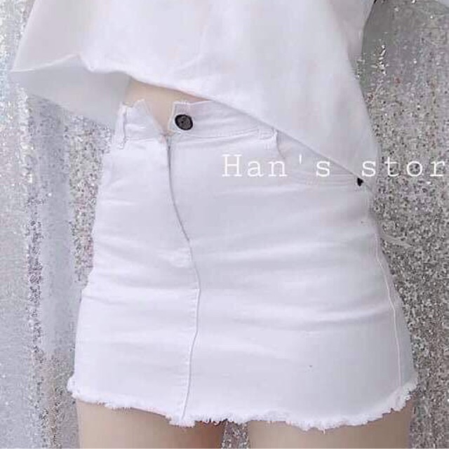 Quần Jeans giả váy mẫu 1