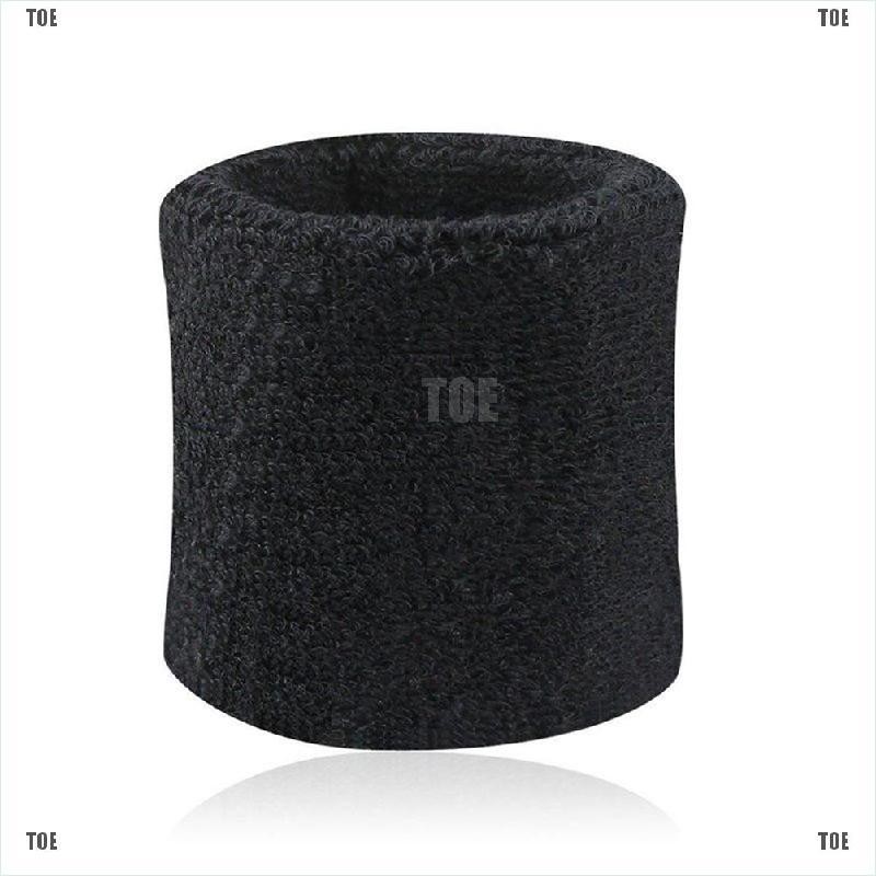 Set 2 Băng Đeo Cổ Tay Thấm Hút Mồ Hôi Khi Chơi Tennis / Cầu Lông / Bóng Đá