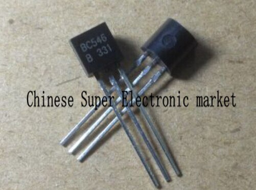 Set 100 Linh Kiện Bán Dẫn BC546 BC546B BC556 BC556B 0.1A/65V NPN TO-92