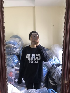 Áo sweater Chữ GAP