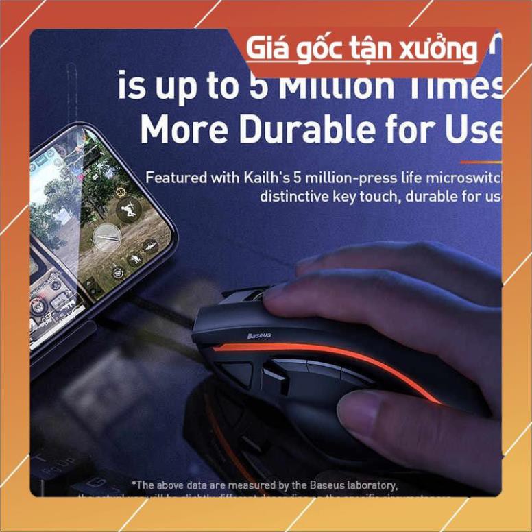Adapter Hub blutooth 4.0 giúp kết nối bàn phím và chuột hỗ trợ chơi game hiệu Baseus Gamo - Hàng chính hãng