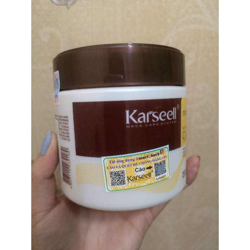 Kem ủ tóc Karseell 500ml dạng hủ ( hàng chính hãng)