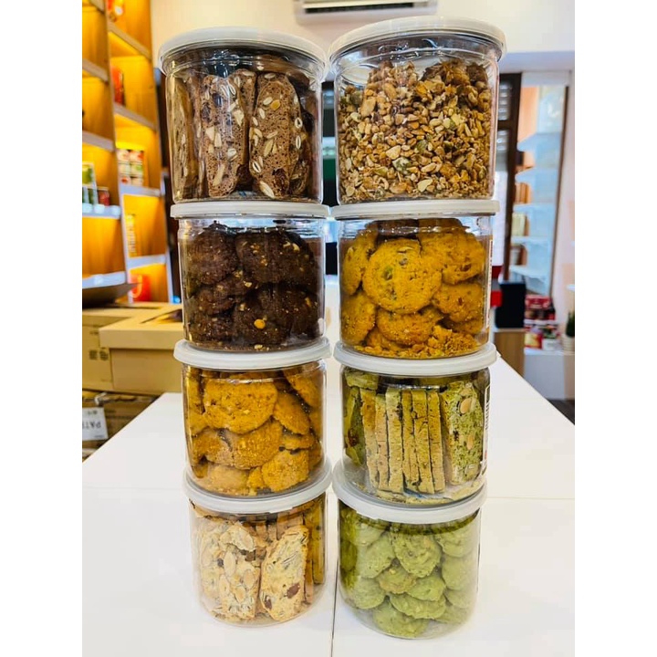 BÁNH BISCOTTI COOKIES GRANOLA dành cho người ăn kiêng, giảm cân, tiểu đường, tập gym | BigBuy360 - bigbuy360.vn