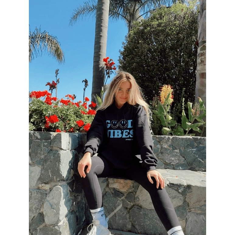 Áo Sweater Nữ Chui Đầu Chất Nỉ Ngọai In Pet 2 Màu Form Rộng Mặc Thoải Mái [NEW UNISEX]