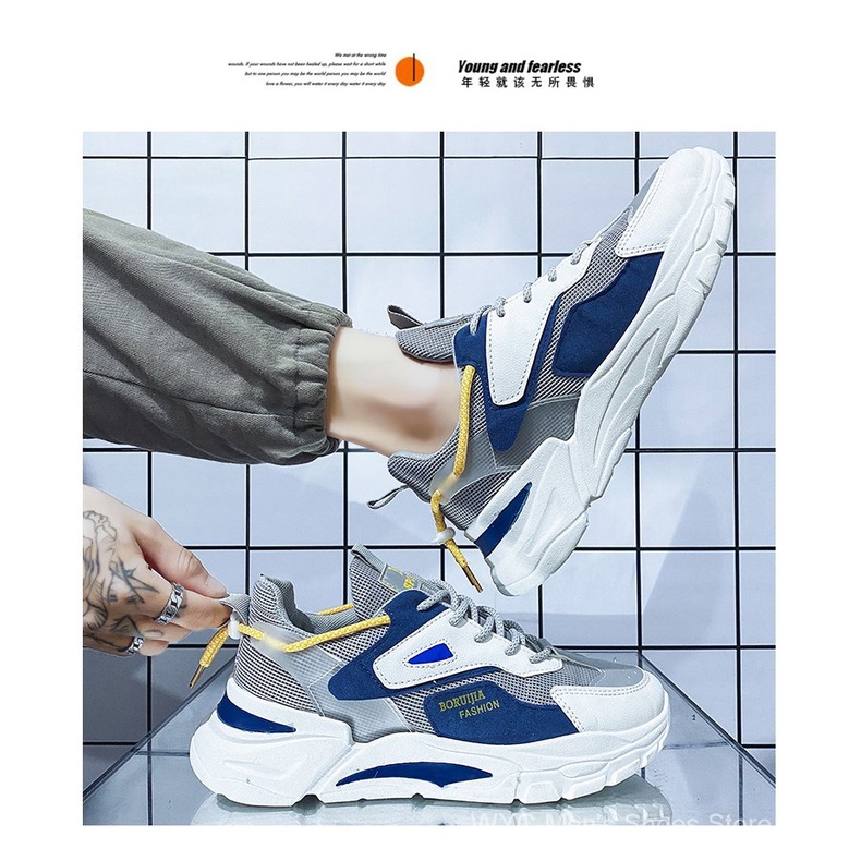 Giày thể thao chạy bộ Jump Style-A230 bề mặt lưới thông thường size từ 35-44