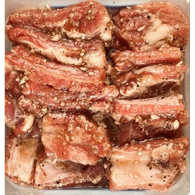 [HÀNG CÓ SẴN] SƯỜN NON ƯỚP SẴN NHÀ LÀM CỰC NGON 1KG(QUẬN TÂN PHÚ)
