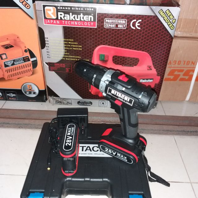 Máy khoan pin hitachi có búa