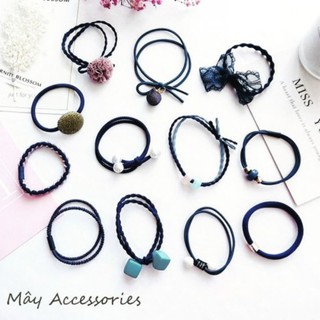 Dây buộc tóc phong cách HQ, giao hàng ngẫu nhiên. Mua 1 tặng 1